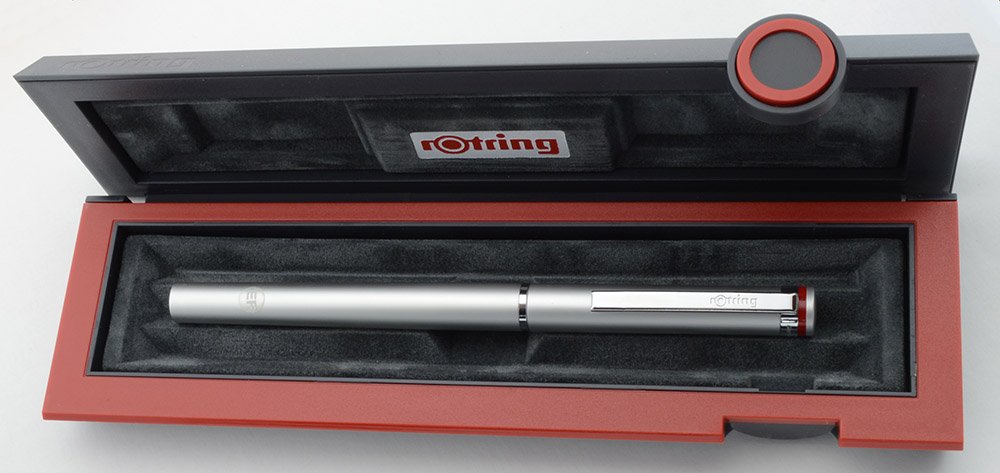 Rotring 400 Fountain Pen - Early Version, Matte Chrome, Extra Fine